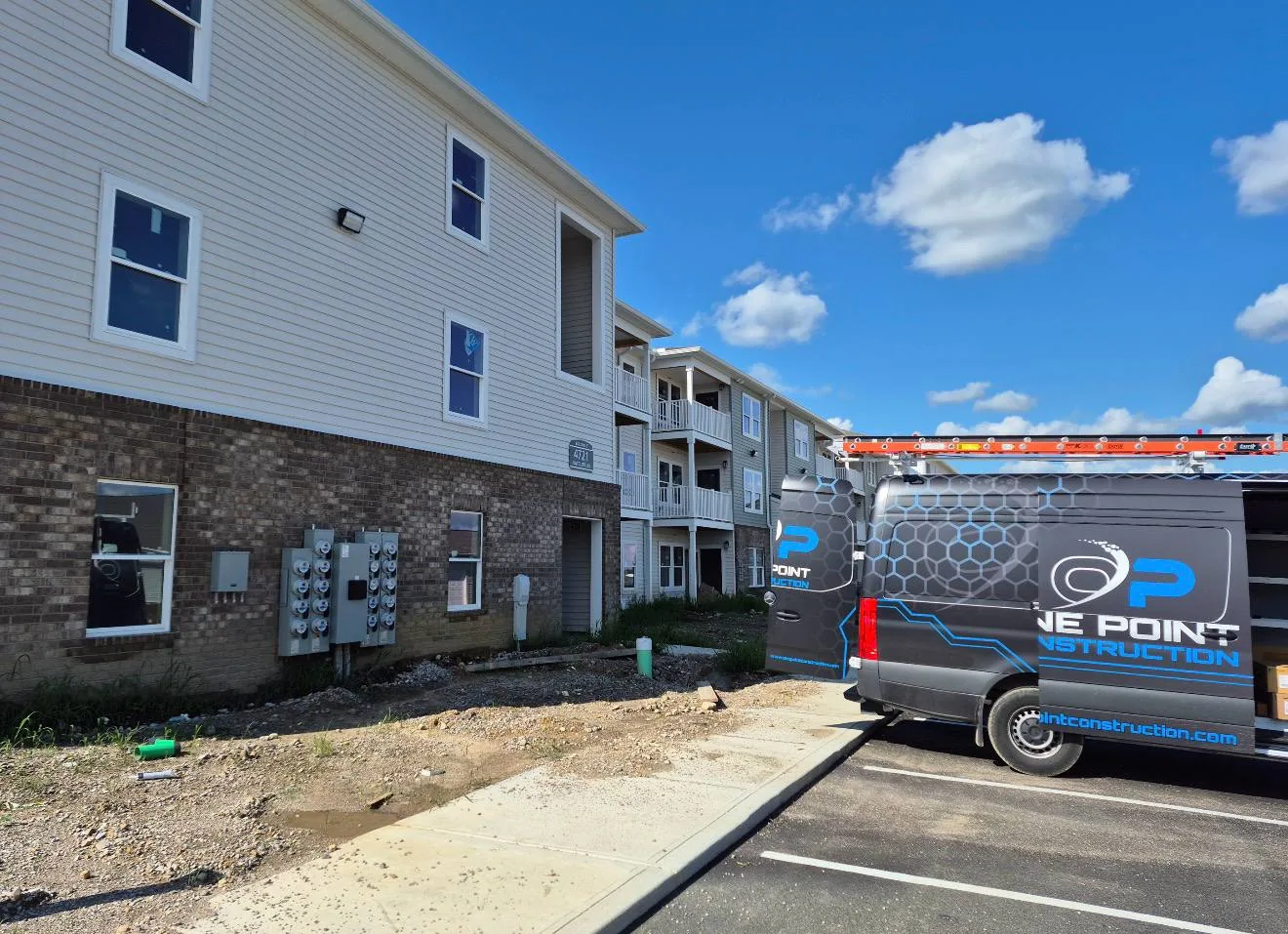 Canal Winchester, Ohio multifamily project exterior