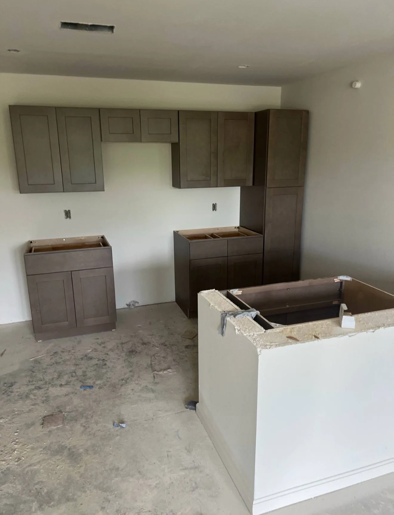 Canal Winchester, Ohio multifamily project interior work