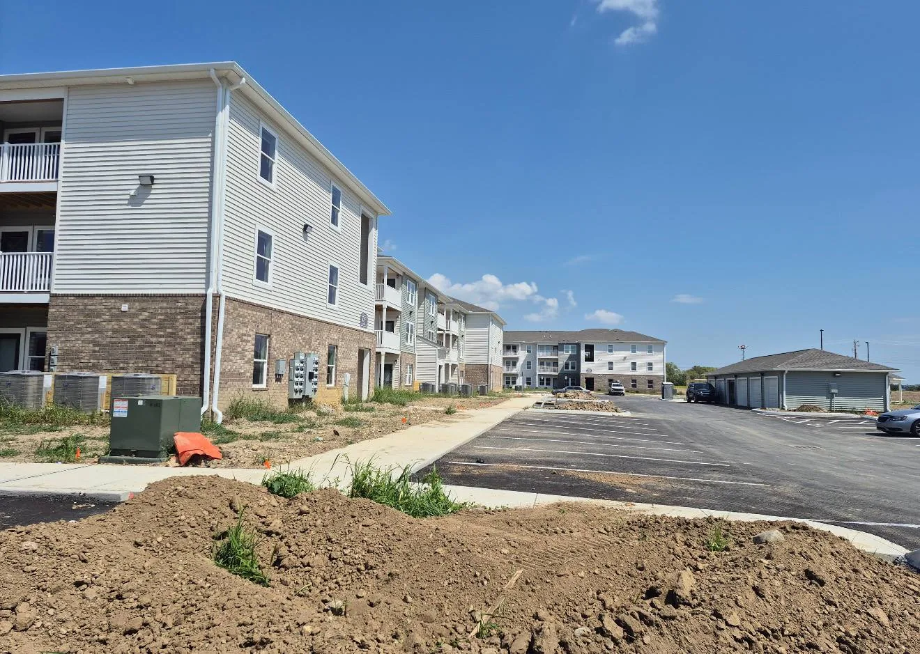 Canal Winchester, Ohio multifamily project exterior