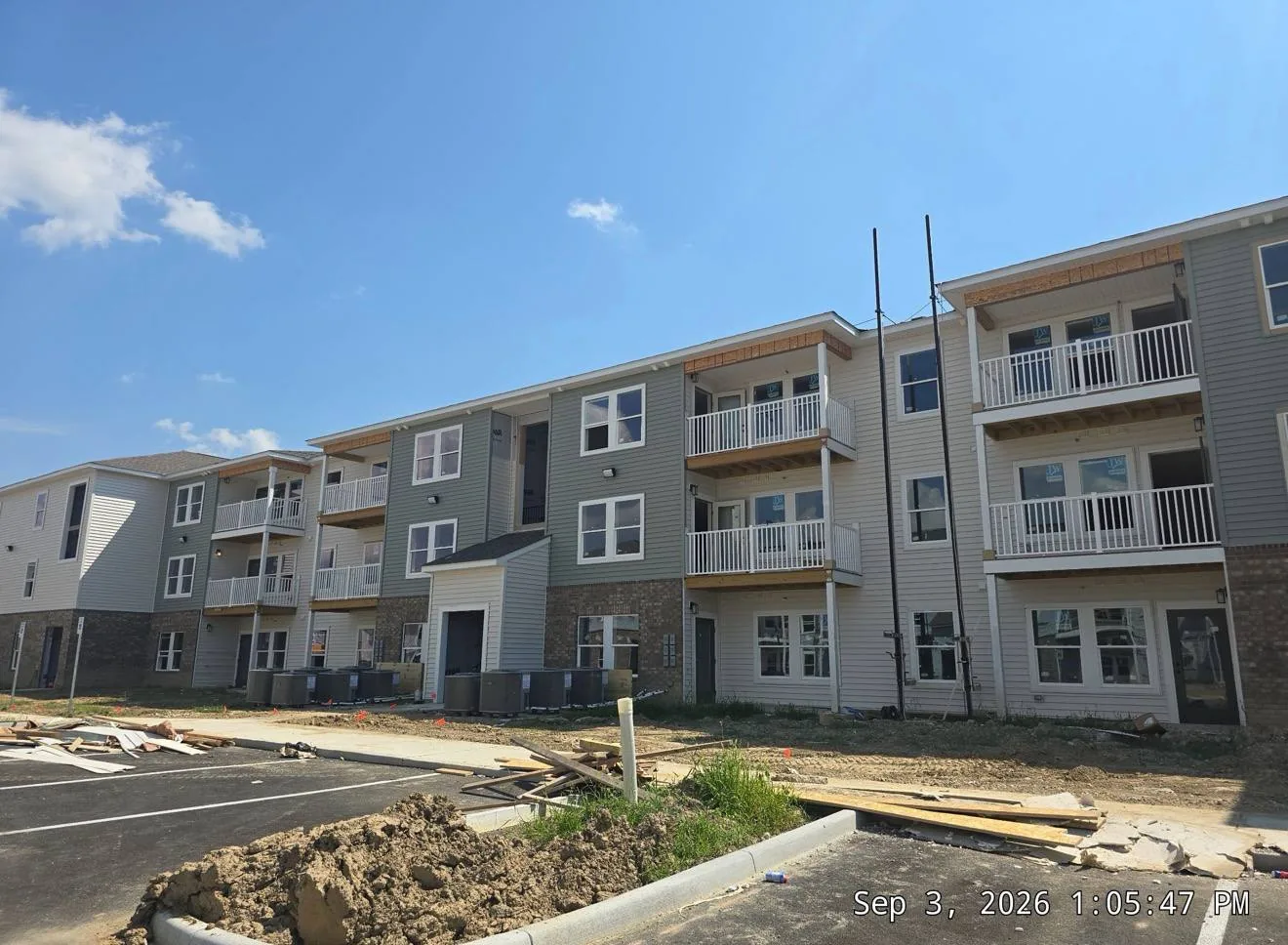 Canal Winchester, Ohio multifamily project exterior